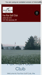 Mobile Screenshot of foxrungolfclub.net